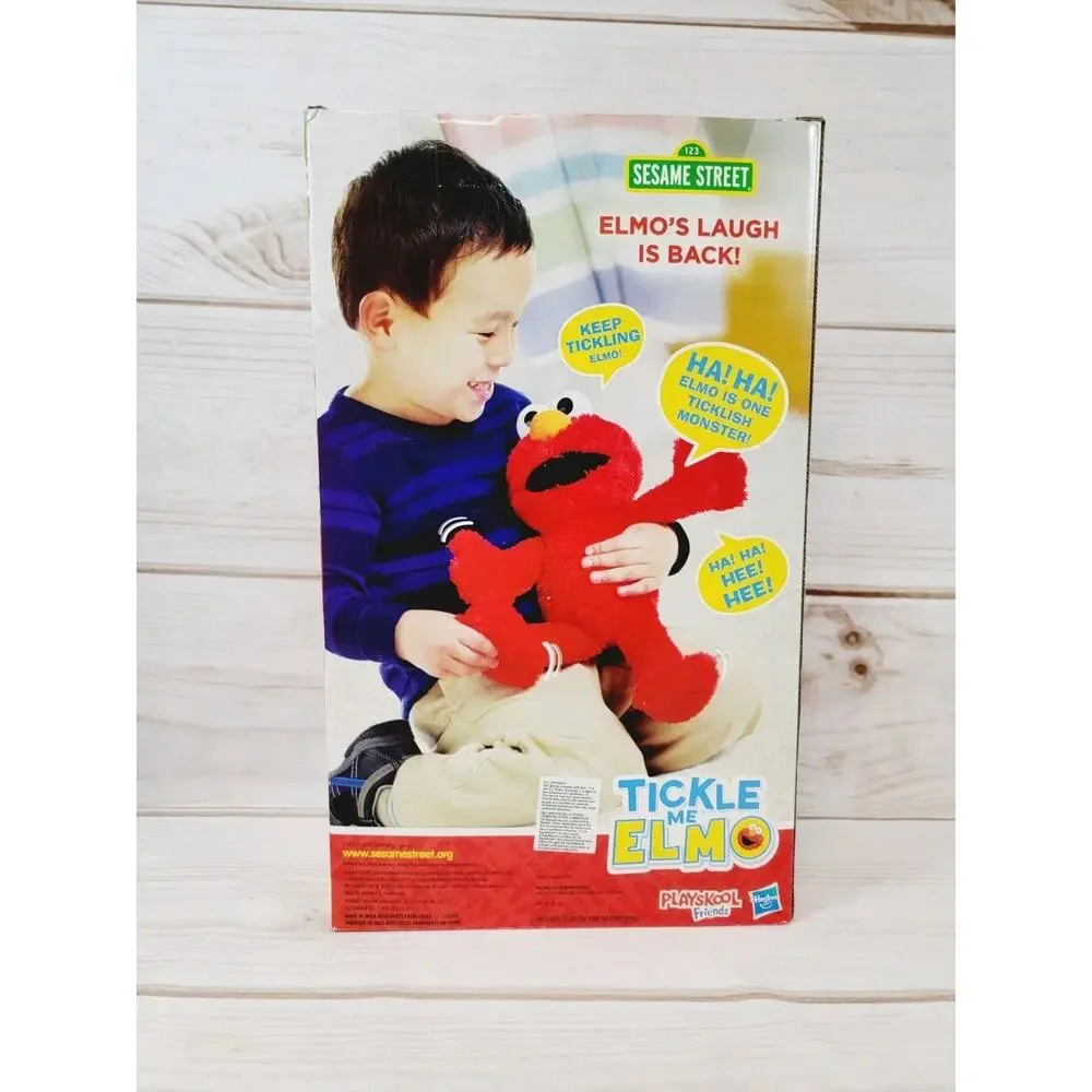 Hasbro Sesame Street 2016 Tickle Me Elmo Playskool Friends Plush Brand New